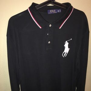 long sleeve polo